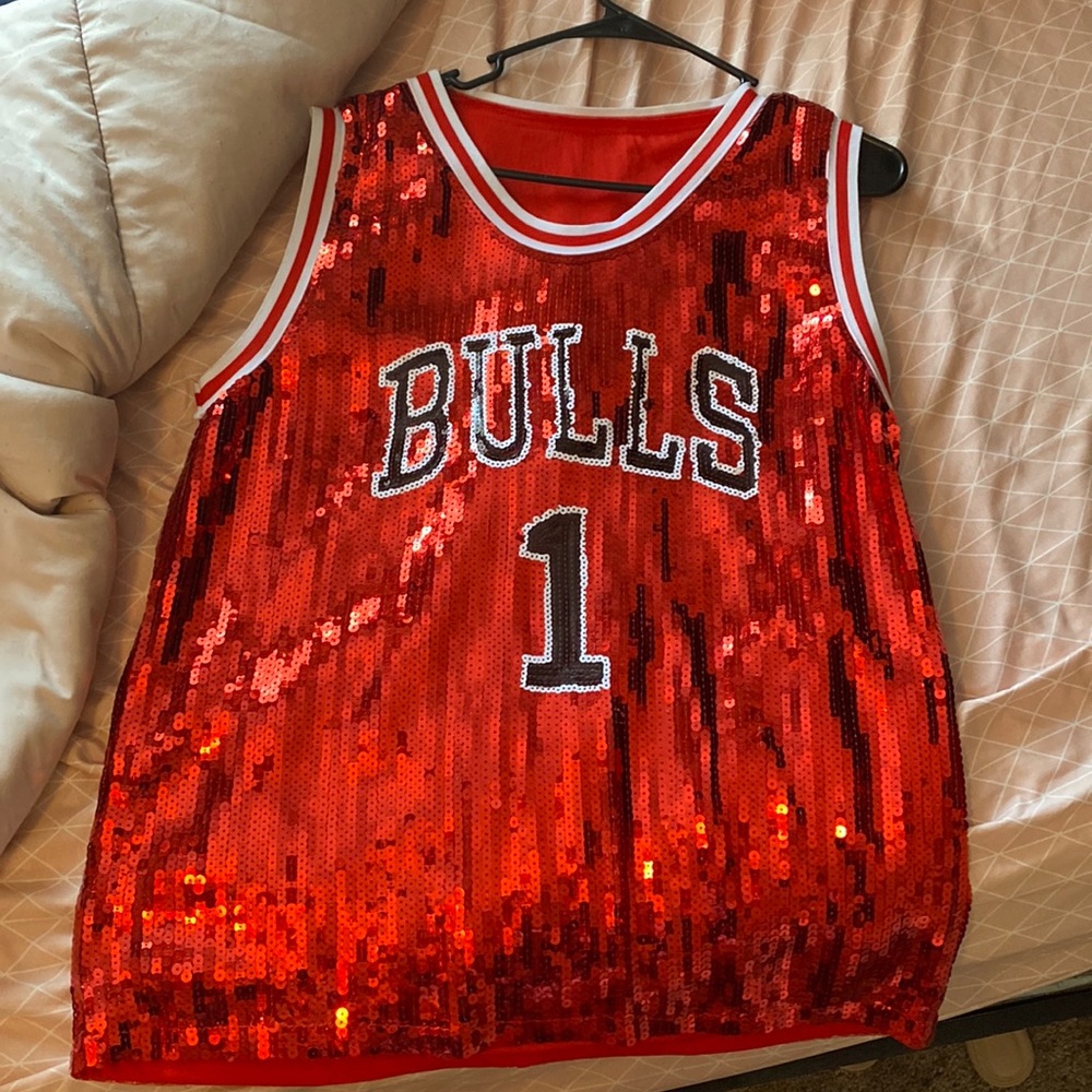 Chicago Bulls Glitter Jersey